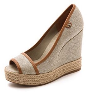Tory Burch Majorca Logo Wedge